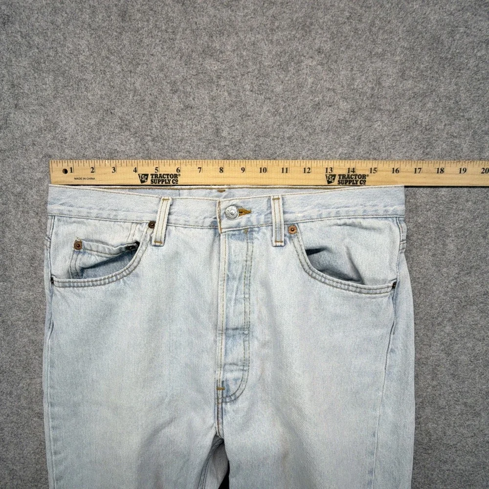 Vintage Levis 501 Made In USA Jeans Men's 34x34 (Fits 32x32) Denim 1992